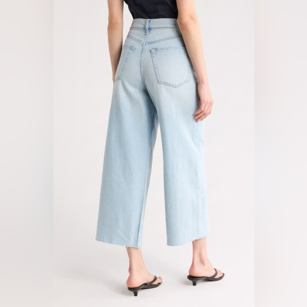 Rag & bone Serena Crop Wide Leg Jeans Wyncote - Picture 2 of 6